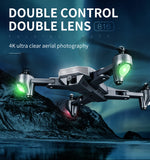 Visuo XS816 RC Drone with 50 Times Zoom WiFi FPV 4K Dual Camera