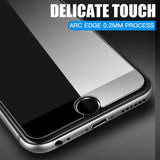 9H Tempered Glass For iPhone 8 7 6 6S Plus 5 5S SE